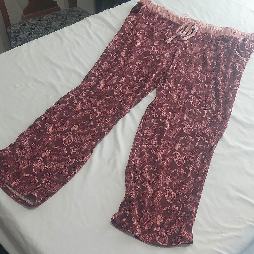 Lucky Brand Paisley Lounge Pants.Size XXL